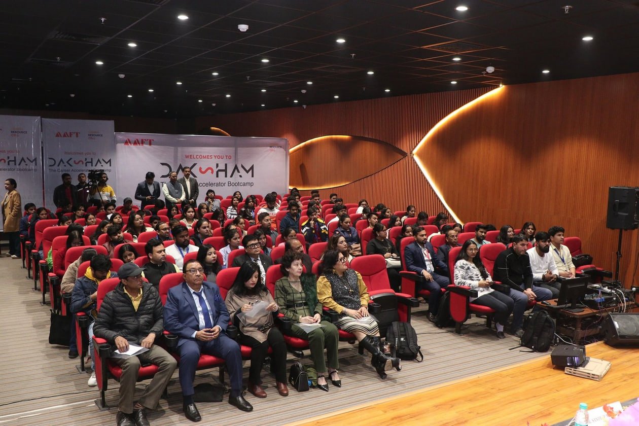 Sandeep Amar Guppta speaking at an event