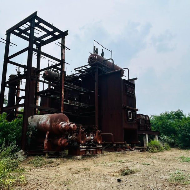 Abandoned works
